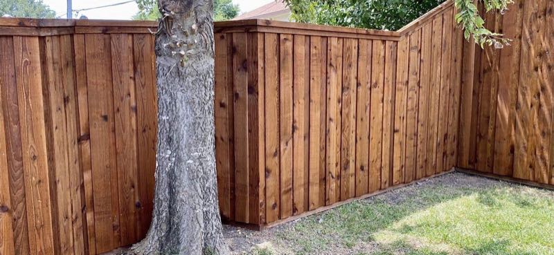Privacy Fence near Lake Dallas