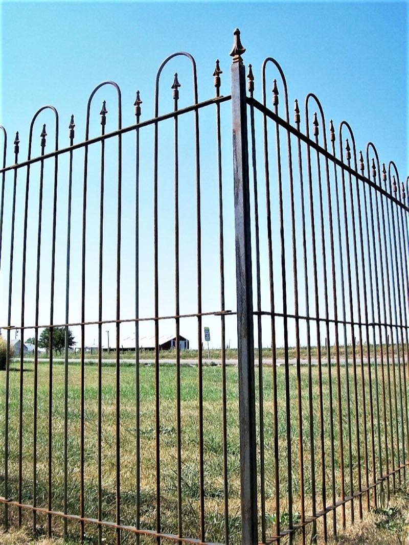 Iron Fence near Corinth